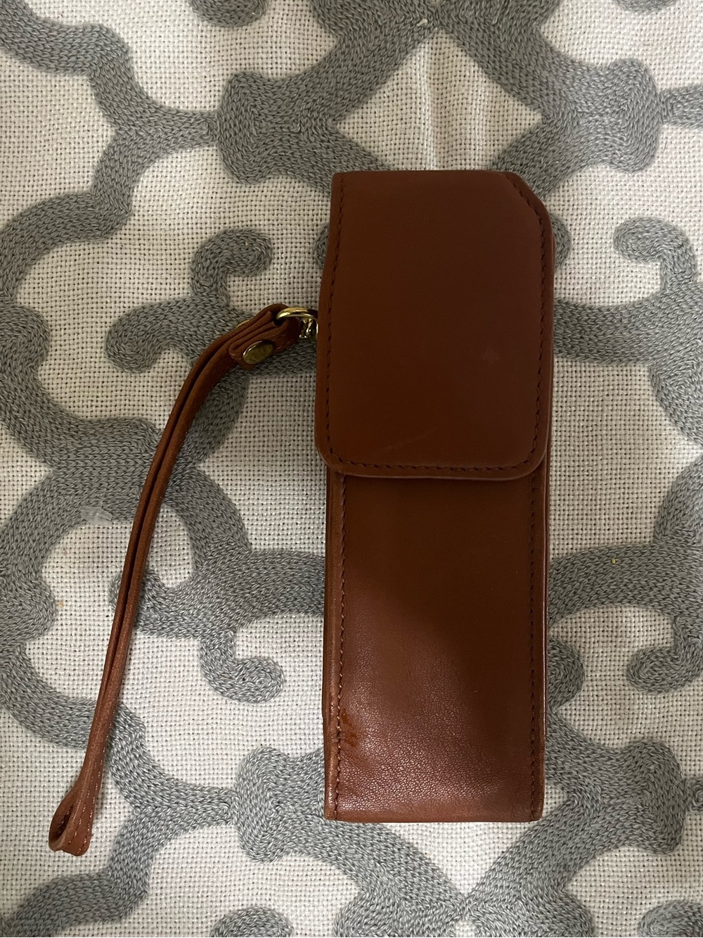 Vintage Coach Cell Phone Glasses Wristlet Case